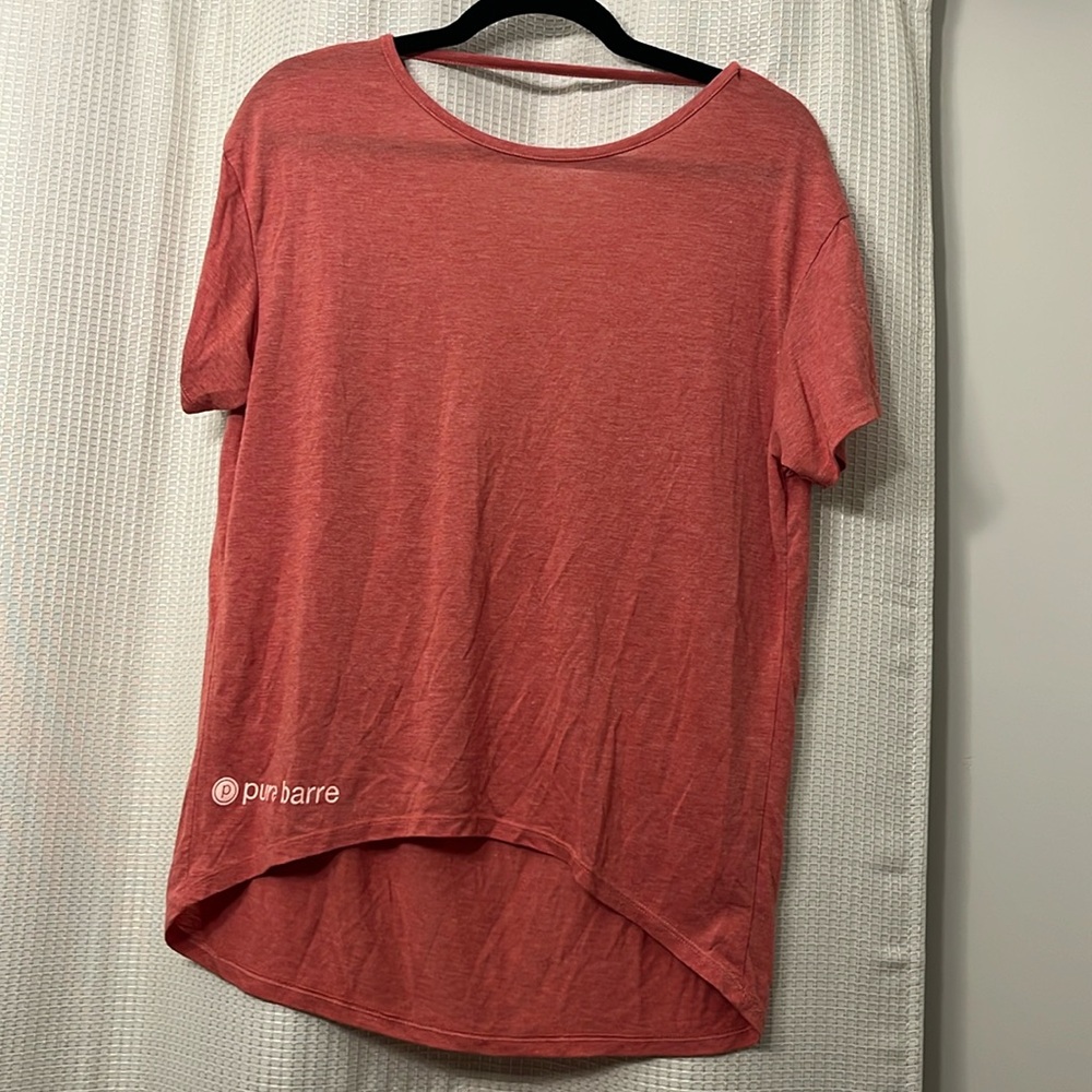 Pure Barre Open Back Shirt